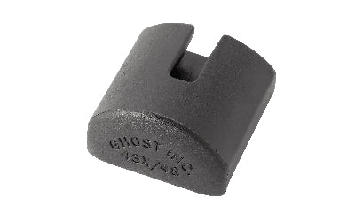 Ghost Inc. G43X/G48 Frame Insert Grip Plug Kit, Matte Black, For Glock 43X and 48