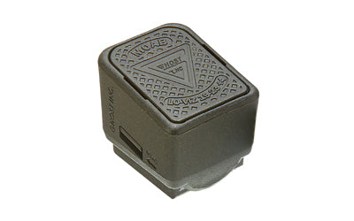 Ghost Inc. Mother of All Baseplates LoViz +4 9MM or +3 40S&W, Matte Black, Compatible with Glock 19/23/32/33 OEM Magazines