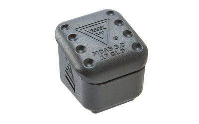 Ghost Inc. Mother of All Baseplates +6 Rounds 9mm, Matte Black, Compatible with Magpul PMAG 17 Glock Mags