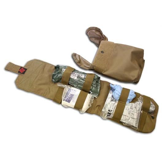 Blue Force Gear Coyote Brown Helium Whisper MOLLE Trauma Kit Pouch