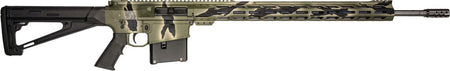 GLFA GL10 .270 Win 24" 1:10 Stainless Barrel Pursuit Green Camo Rifle