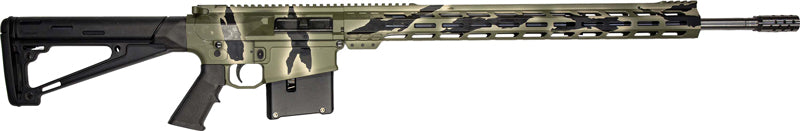 GLFA GL10 Rifle 7mm PRC 24" 1:8 Stainless Barrel, Pursuit Green Camo