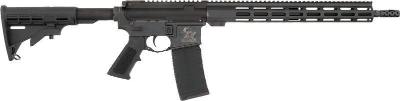 GLFA AR-15 Left-Hand Rifle .223 Wylde 16" Nitride Barrel Black