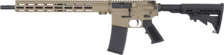 GLFA AR-15 Left-Hand Rifle .223 Wylde 16" Nitride Barrel Flat Dark Earth