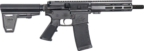 GLFA AR-15 Pistol with Brace, .223 Wylde, 7.5" Nitride Barrel, Black Finish