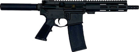 GLFA AR-15 Pistol, .223 Wylde, 7.5" Nitride Barrel - Black Finish