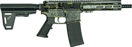 GLFA AR15 Pistol .223 Wylde Bundle w/ 5 Knives - Lichen Black