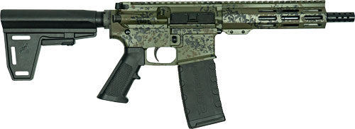 GLFA AR15 Pistol .223 Wylde Bundle w/ 5 Knives - Lichen Green