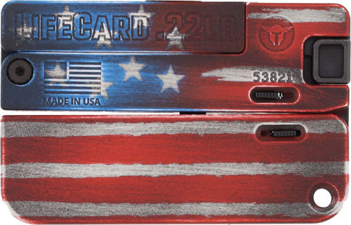 TRAILBLAZER LIFECARD 22WMR SINGLE SHOT AMERICAN FLAG