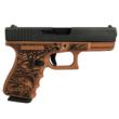 Glock 19 Gen 3 Custom "Georgia Clay" 9mm Luger Handgun, 15rd Capacity, 4.02" Barrel