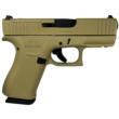 Glock 43x MOS Custom "FDE" Subcompact Handgun 9mm Luger 10rd Magazines (2) 3.41" Barrel Front Rail Austria