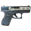 Glock 42 "Glock & Roses Mongoose Purple" Handgun .380 ACP 6rd Magazines (2) 3.2" Barrel USA