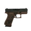 Glock 43X Country Bourbon 9mm Luger Handgun - 10rd Mags (2), 3.4in Barrel, Accessory Rail, USA Made
