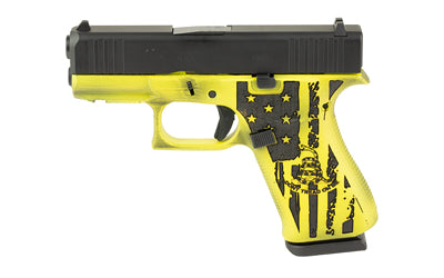 Glock 43X 9mm 10-Round Pistol - Gadsden Flag Finish