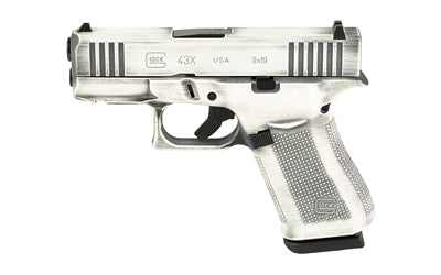 GLOCK 43X 9mm 10-Round White Cerakote Pistol