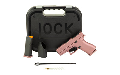 GLOCK 43X 9mm 10-Round Pistol – Plush Pink Cerakote Finish