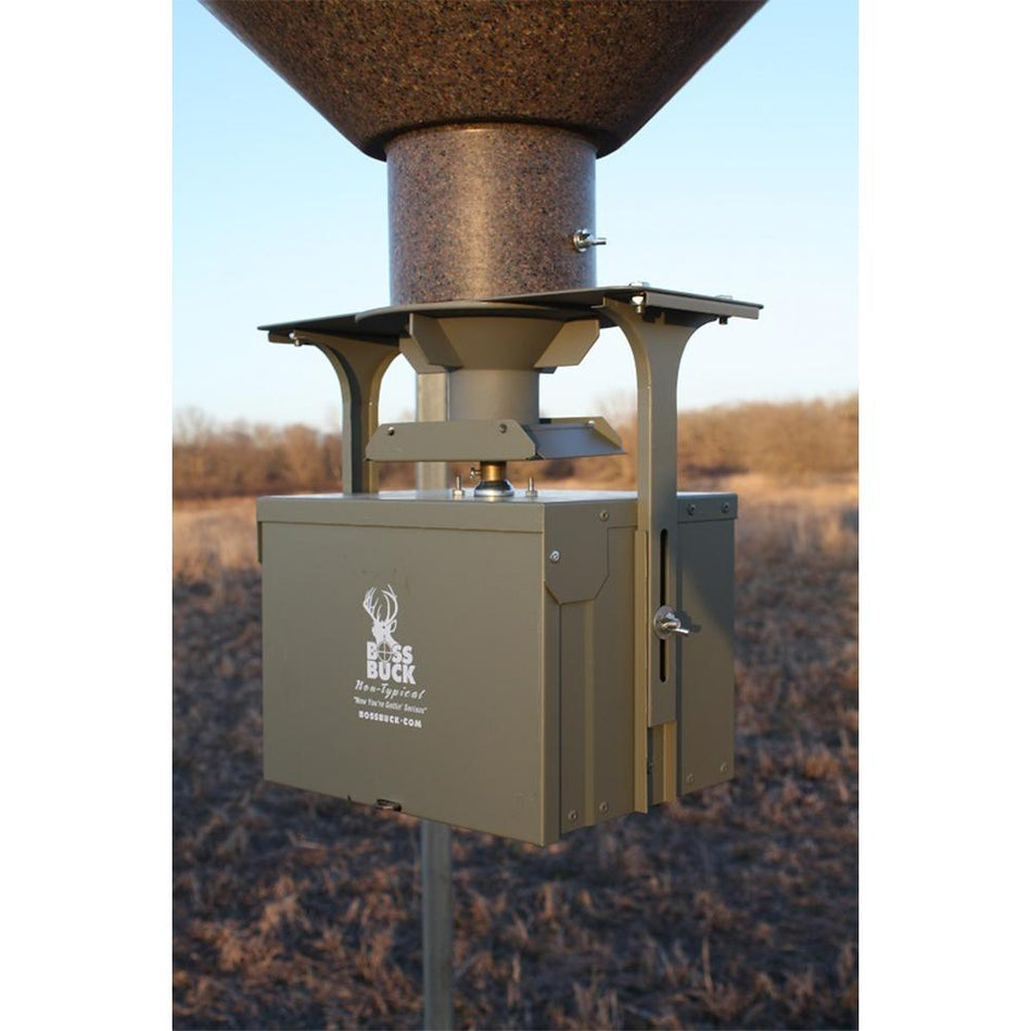 Boss Buck Large 12-Volt Auto Feeder Kit with Swing Door Slinger and Timer