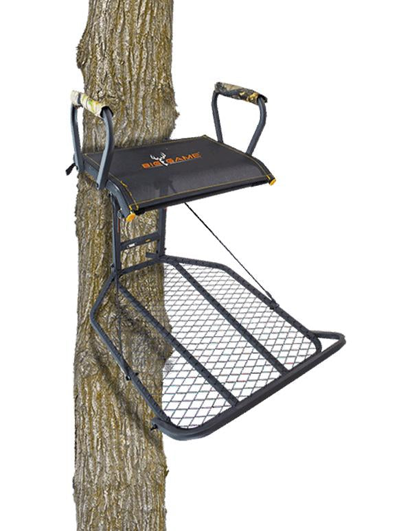 Big Game Captain XC Hang-On Tree Stand Supports 300 lbs