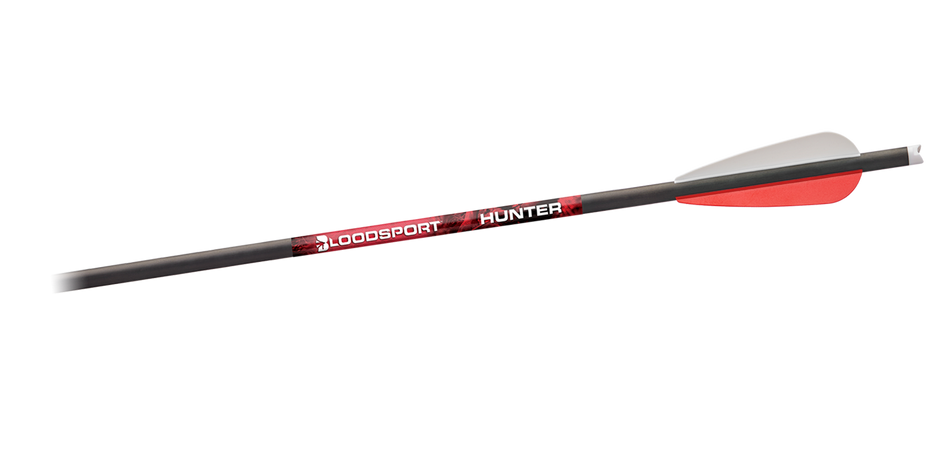 Bloodsport Hunter 22" Carbon Crossbow Bolts 300 Spine 6/pk