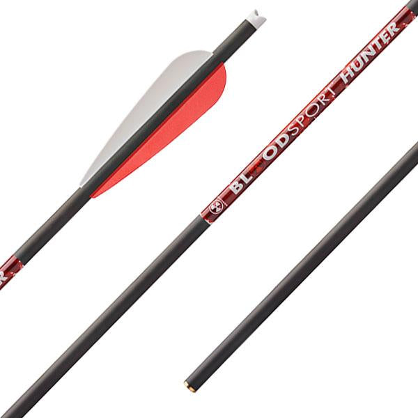 Bloodsport Hunter 20" Carbon Crossbow Bolts 300 Spine 6/pk