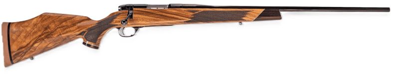 WEATHERBY MARK V DELUXE VARMINTMASTER 22CM BLUE/WALNUT