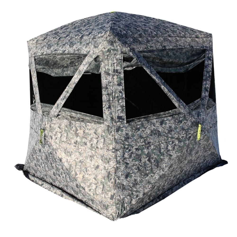 Hawk Mancave Archery Ground Blind Grey Hub System