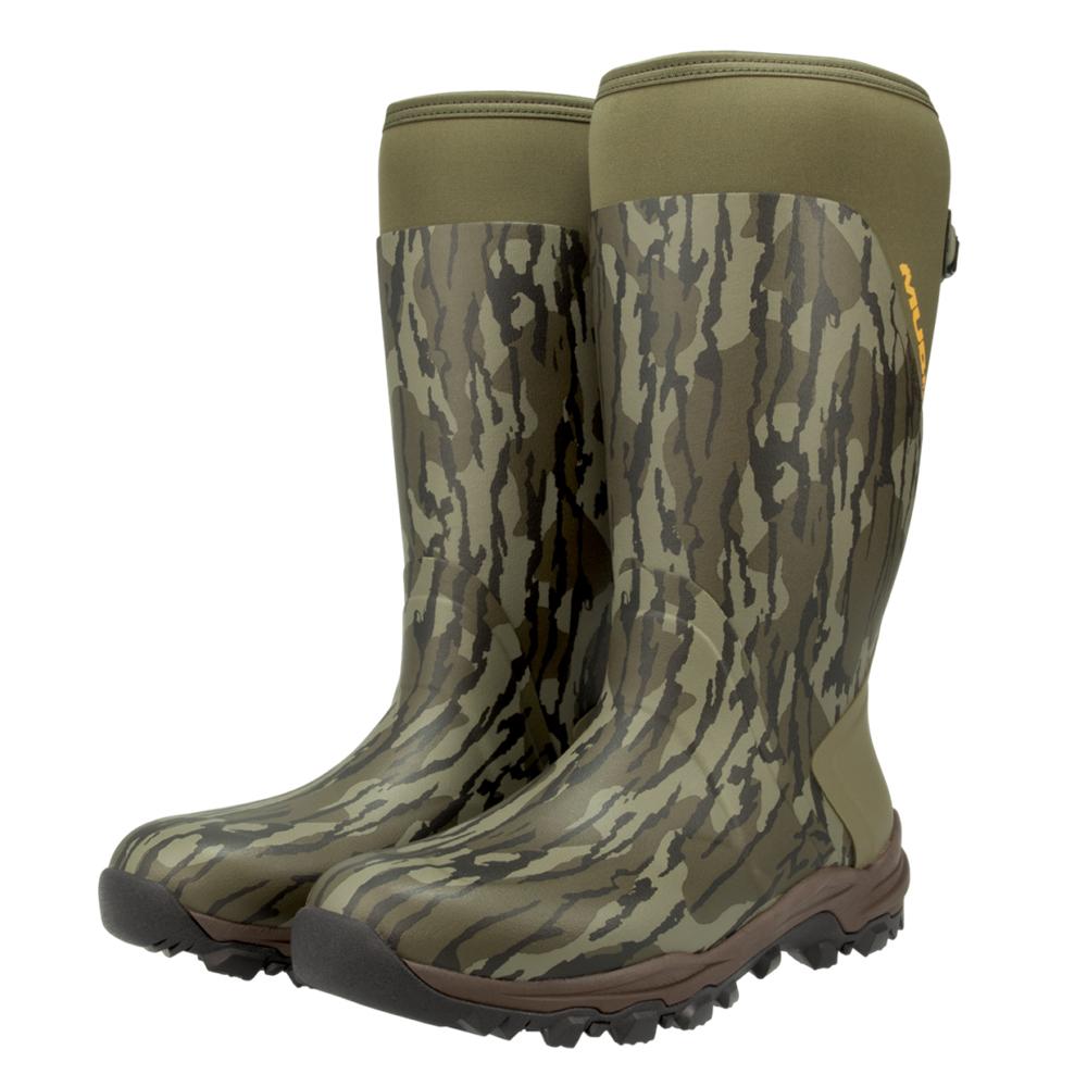 Muddy DV8 17 Inch Non-Insulated Waterproof Boot Mossy Oak Bottomland Sz 13D