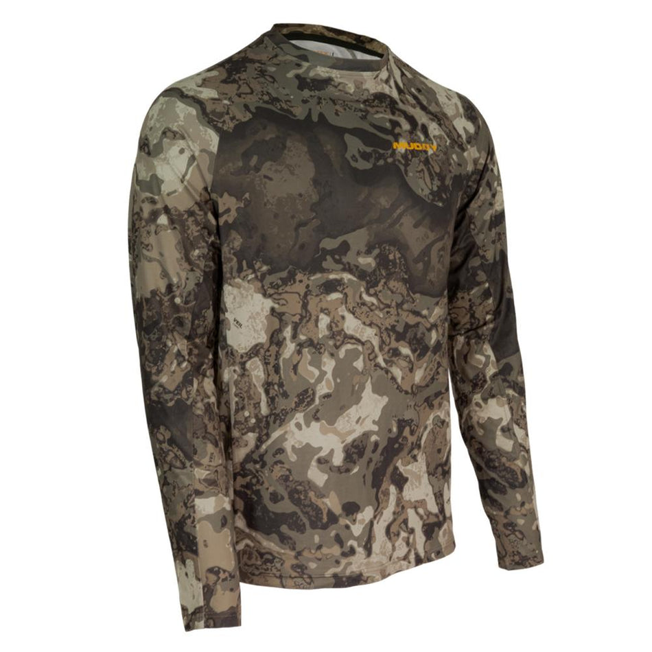 Muddy TRX Base Layer Long Sleeve Crew Shirt Veil Canyon Grey S