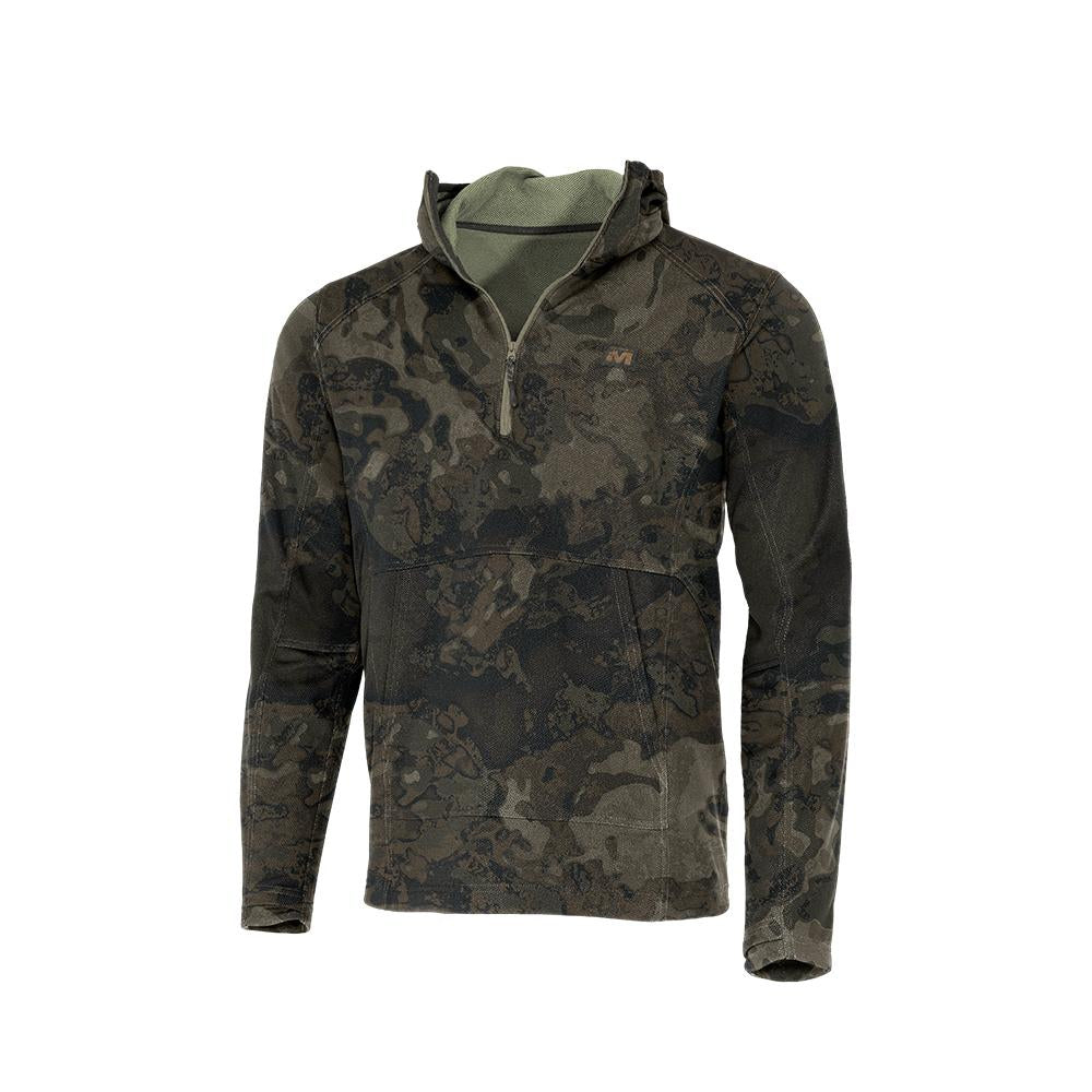 Muddy DV8 Quest Veil Canyon Grey 3XL Midweight Quarter Zip Hoodie