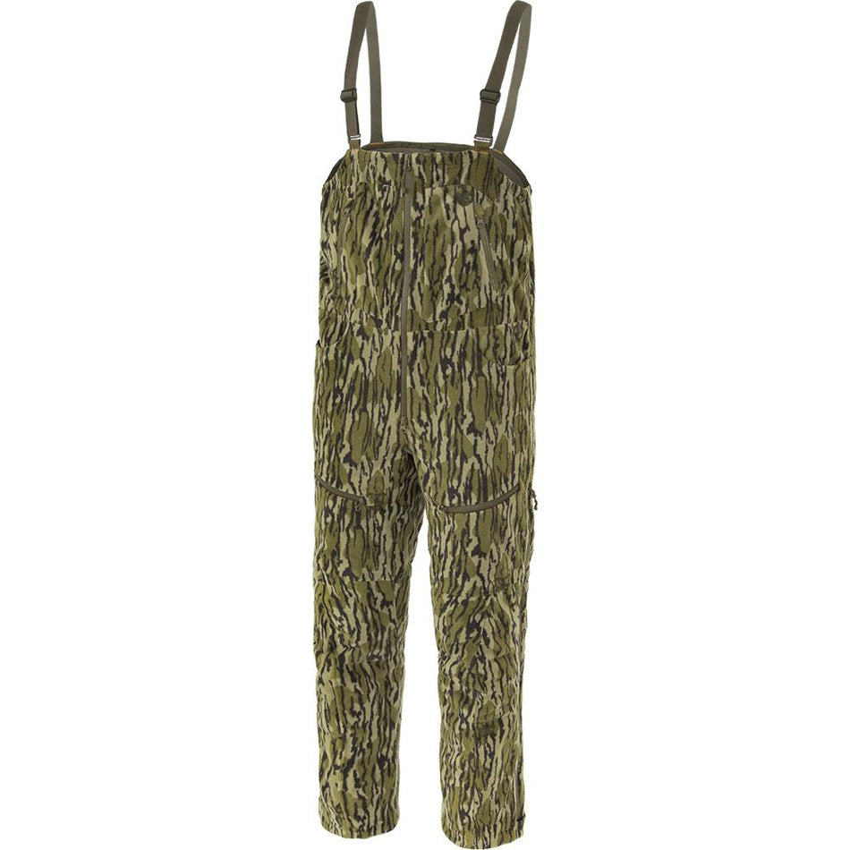 Muddy DV8 Mammoth Mossy Oak Bottomland Hunting Bib Overalls Large
