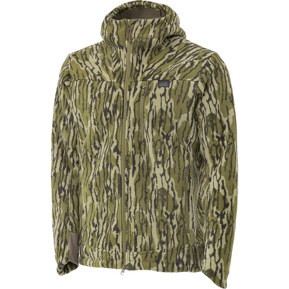 Muddy DV8 Morph Waterproof Fleece Jacket Mossy Oak Bottomland L