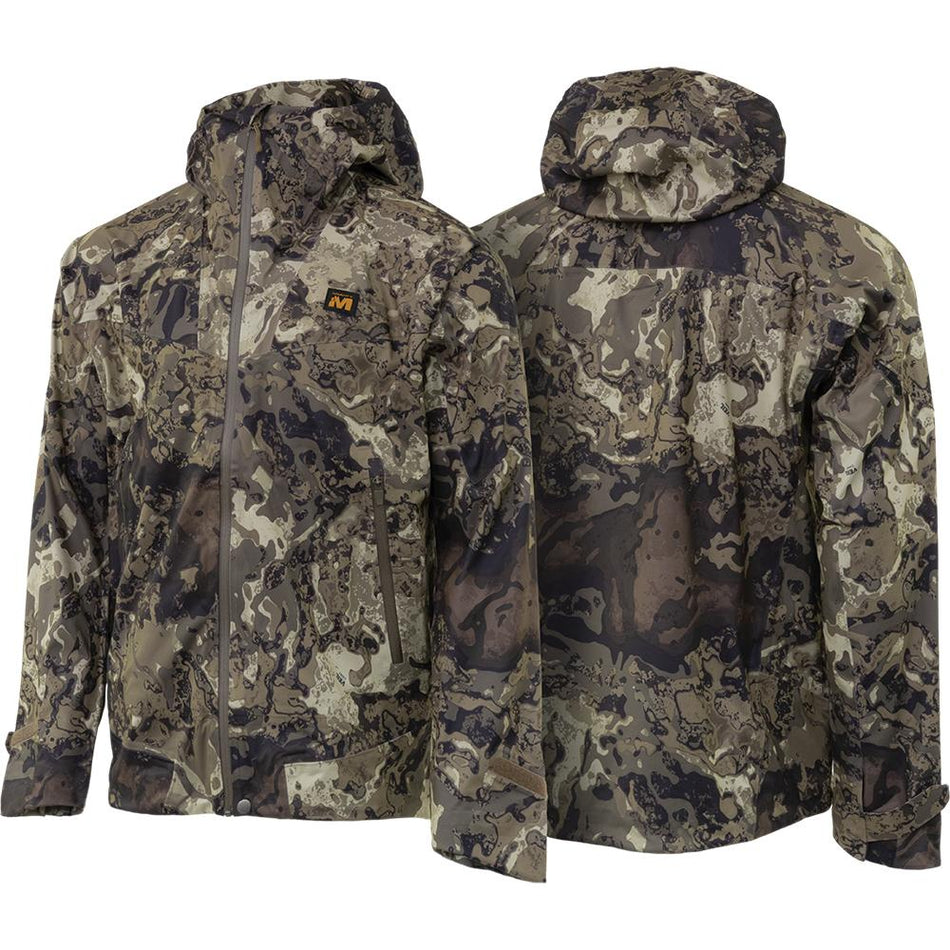 Muddy DV8 Cyclone 3-Layer Rain Jacket in Veil Canyon Grey Size M