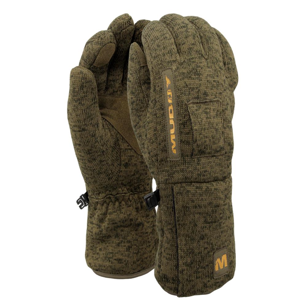 Muddy Nucleus Brown Clay Heated Midweight Hunting Gloves Size M
