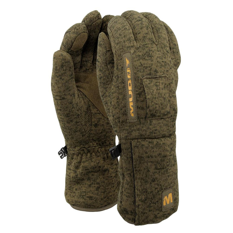 Muddy Nucleus Heated Midweight Gloves XL Brown Clay