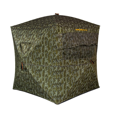 Muddy Infinity Evo 3-Person Ground Blind - Mossy Oak Bottomland