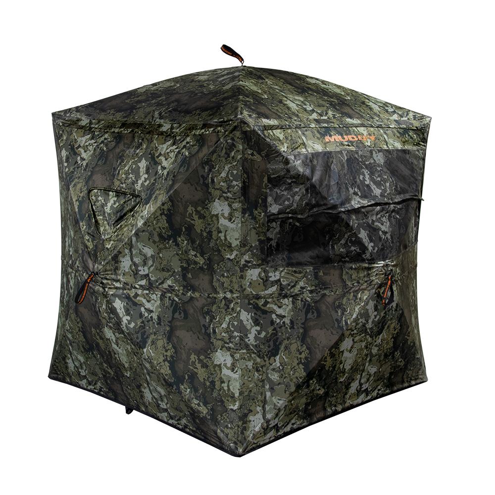 Muddy Infinity Evo 3-Person Ground Blind - Veil Canyon Grey
