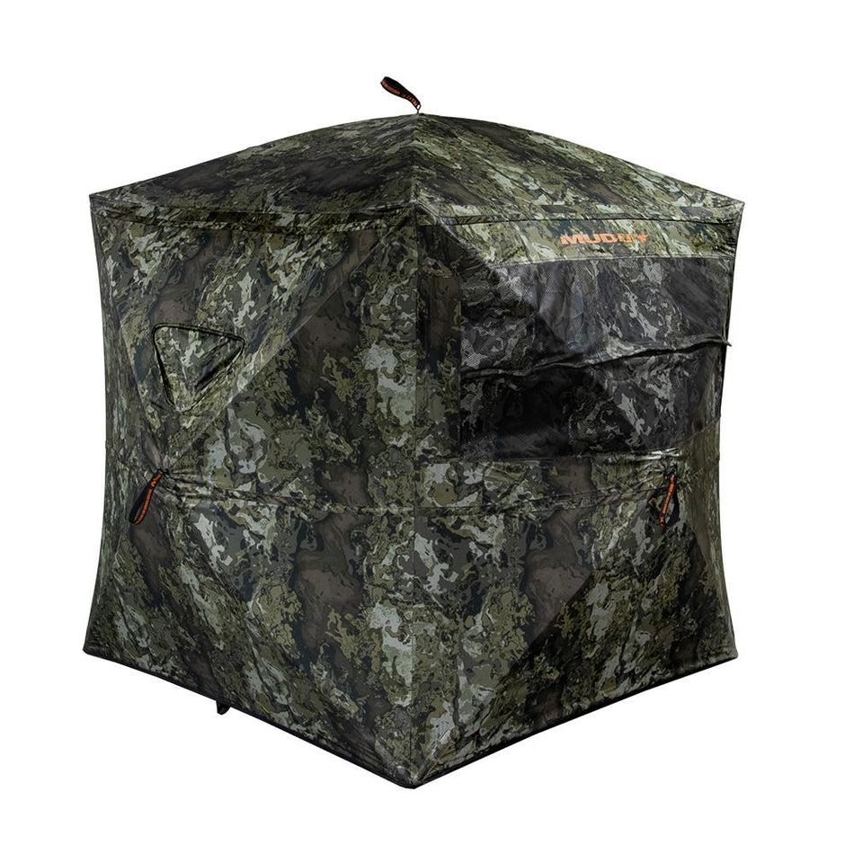 Muddy Infinity Evo 3-Person Ground Blind - Veil Canyon Grey