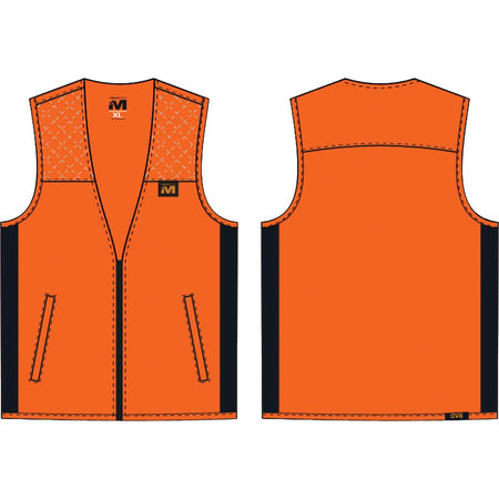 Muddy DV8 Blaze Orange Lightweight Hunting Vest Size 2XL