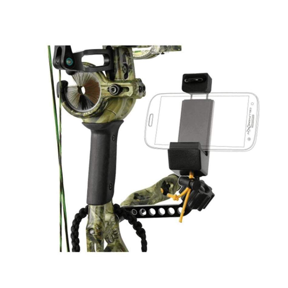 Muddy Bow-Mounted Camera Phone Holder with Ball Mount