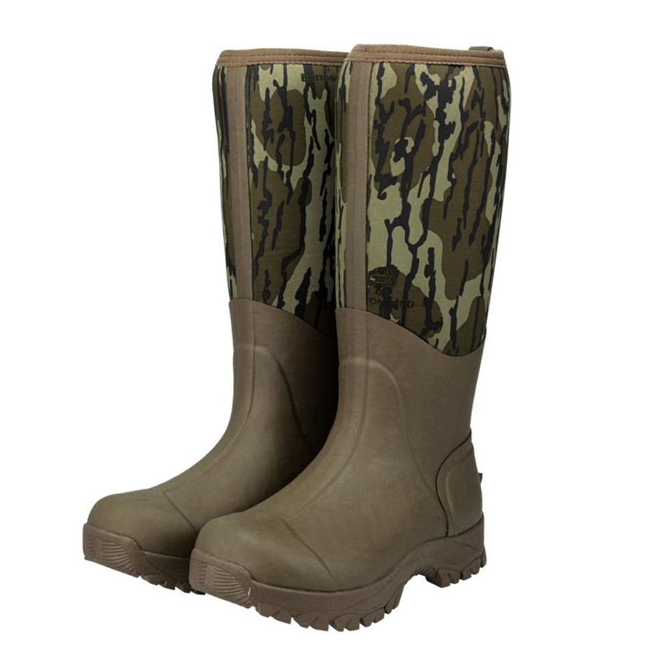 Muddy MTX 17-Inch Waterproof Non-Insulated Boot Mossy Oak Bottomland Size 11D