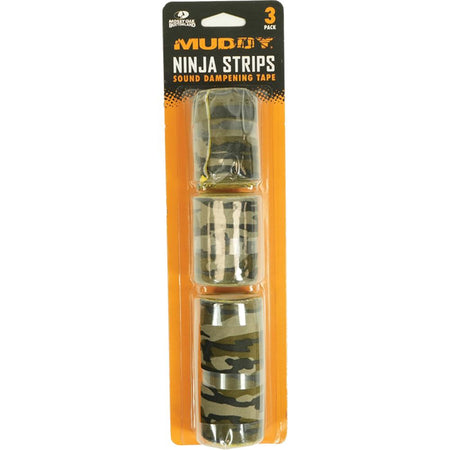 Muddy Ninja Strips Weather-Resistant Felt Combo Pack 3 Sizes Mossy Oak Bottomland