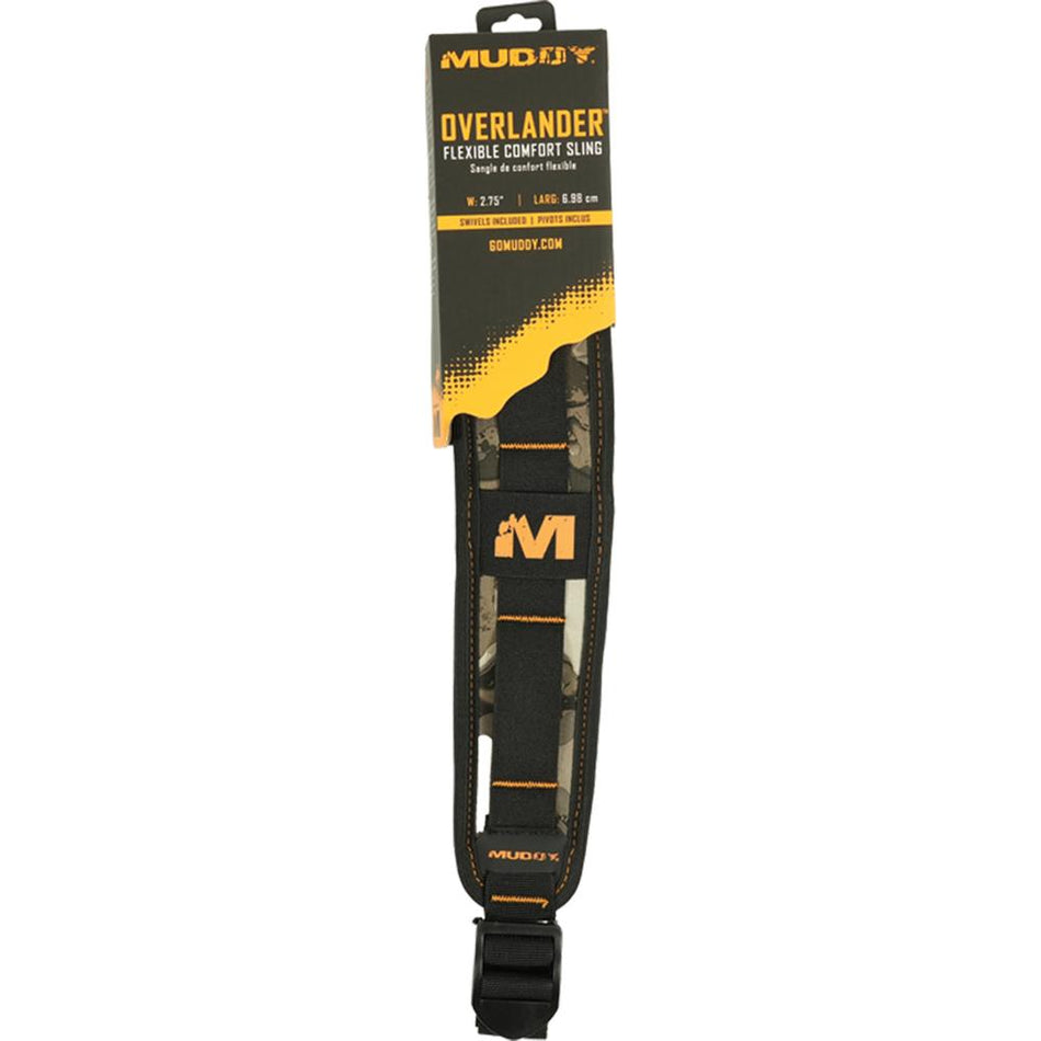 Muddy Overlander Comfort Neoprene Rifle Sling with Anti-Slip Gripper - Veil Canyon Grey