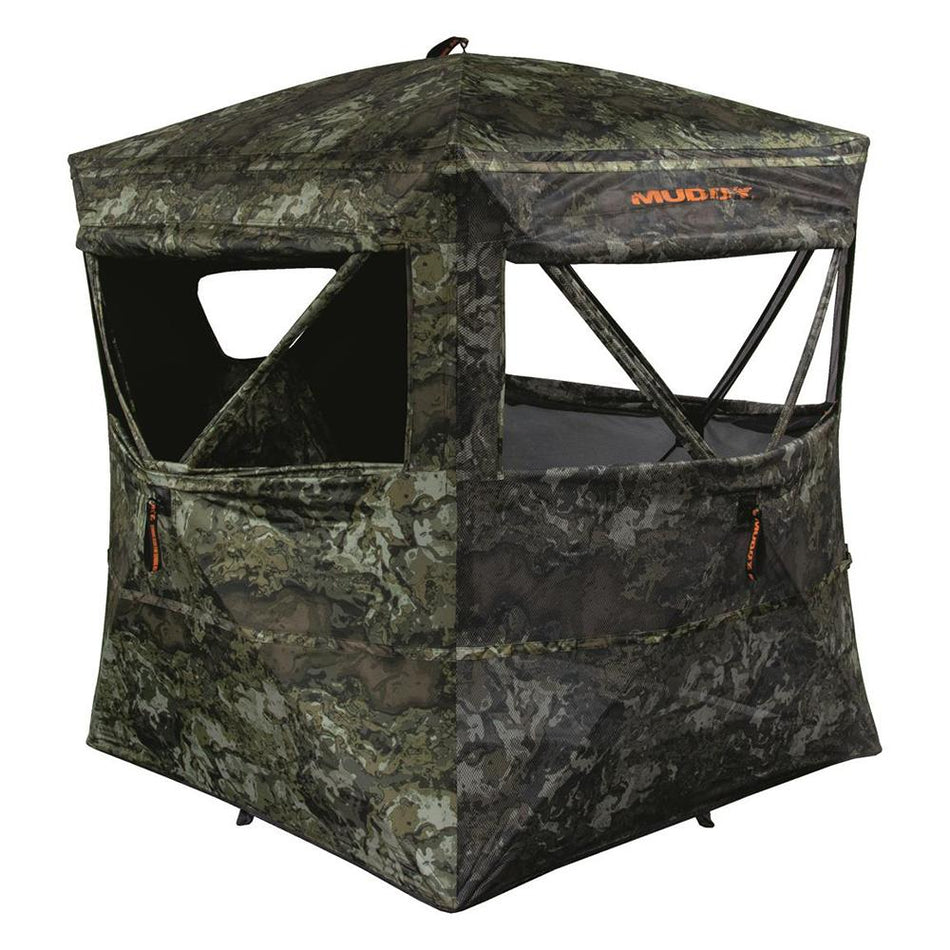 Muddy Prevue Evo Hunting Ground Blind - Veil Canyon Grey