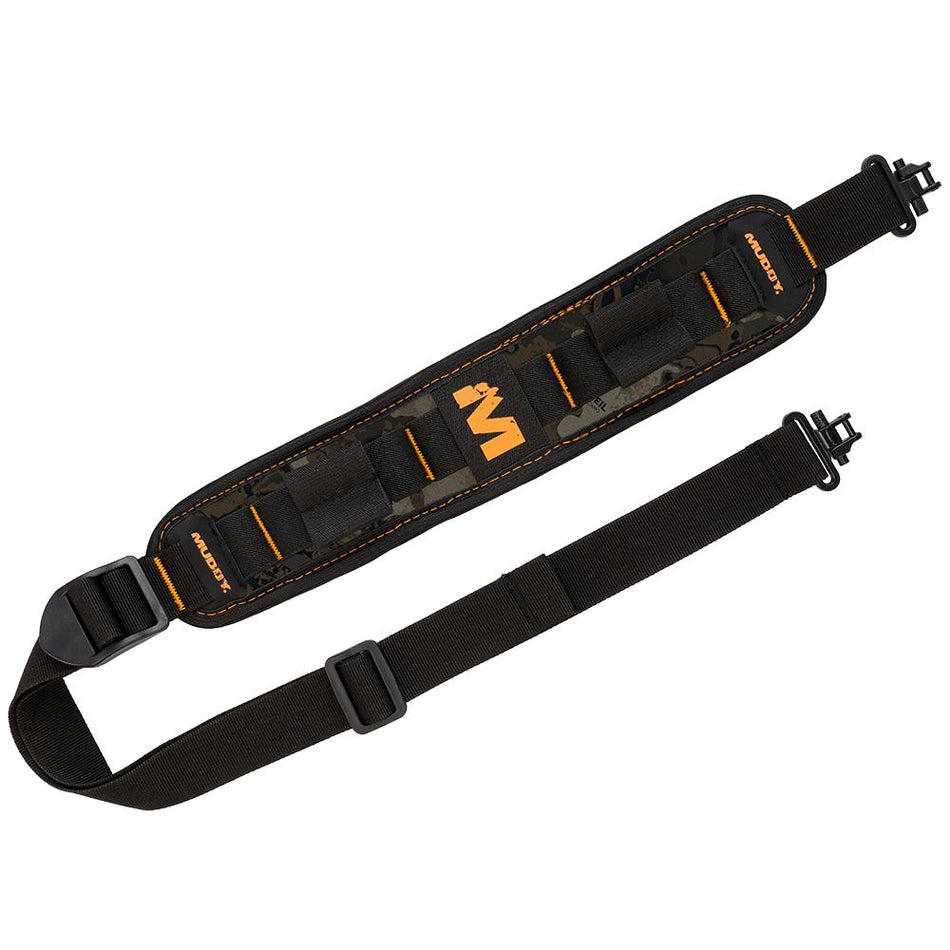 Muddy Summit Ridge Neoprene Rifle Sling with QD Swivels Veil Canyon Grey