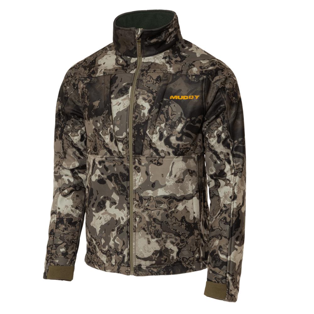Muddy TRX Windproof Softshell Jacket Veil Canyon Grey XL