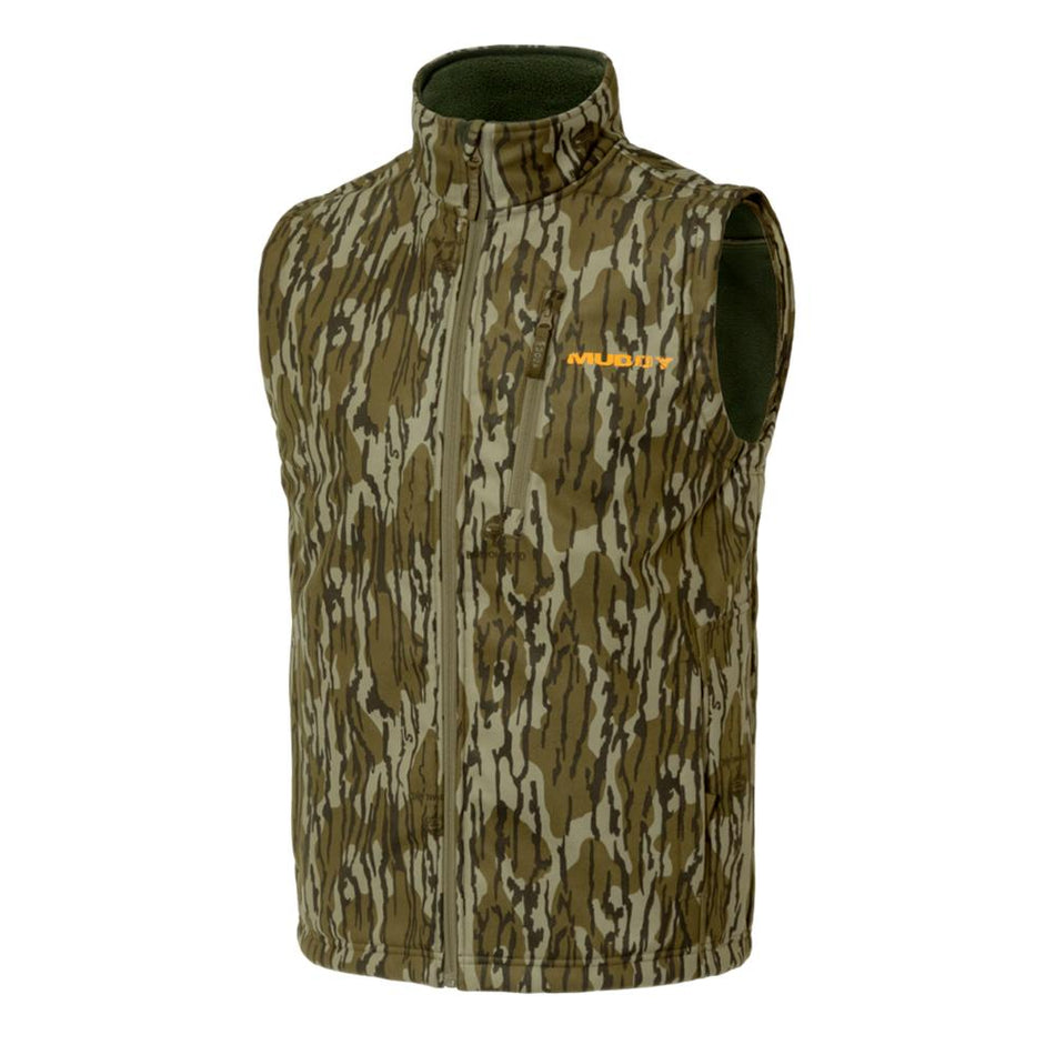Muddy TRX Timber Recon Extreme Softshell Vest Mossy Oak Bottomland S