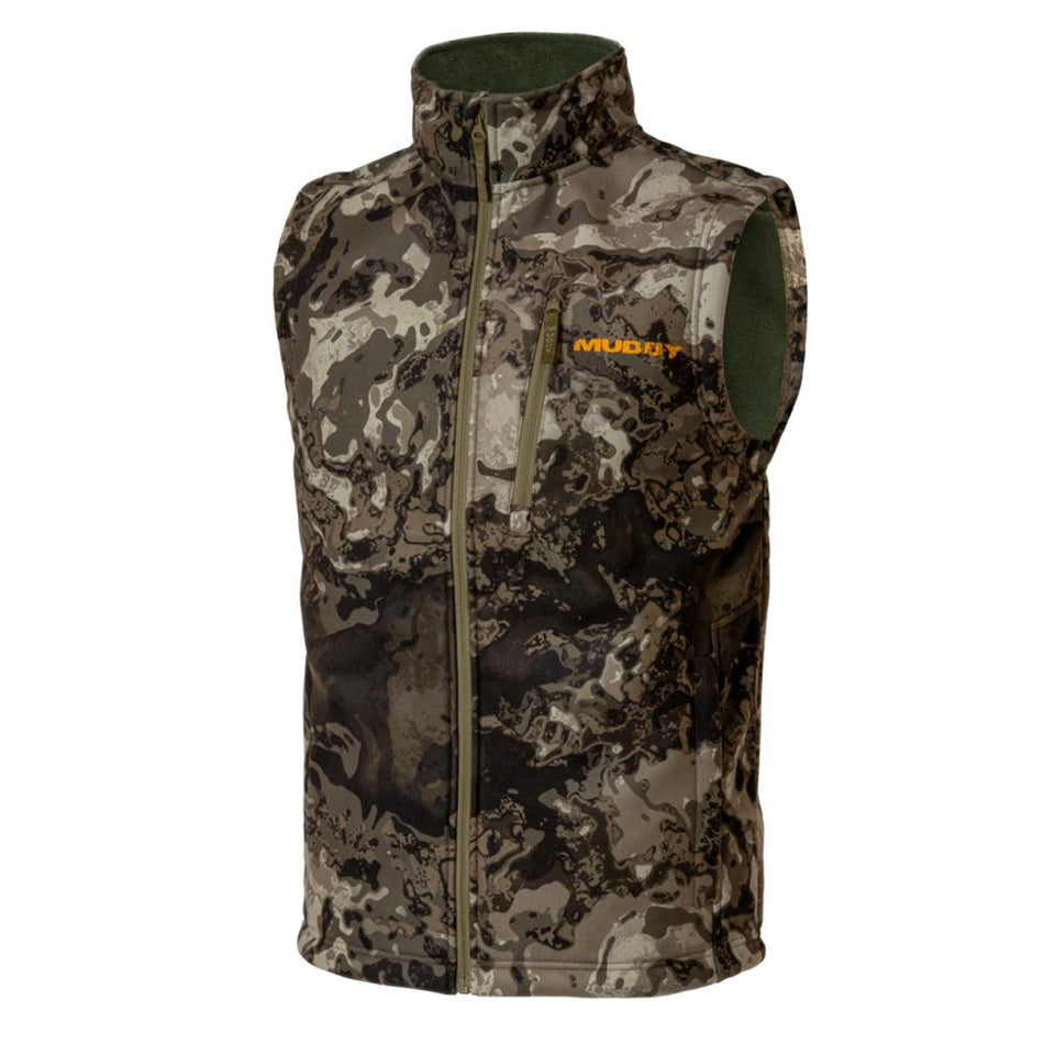 Muddy Timber Recon Extreme Softshell Vest Veil Canyon Grey XL