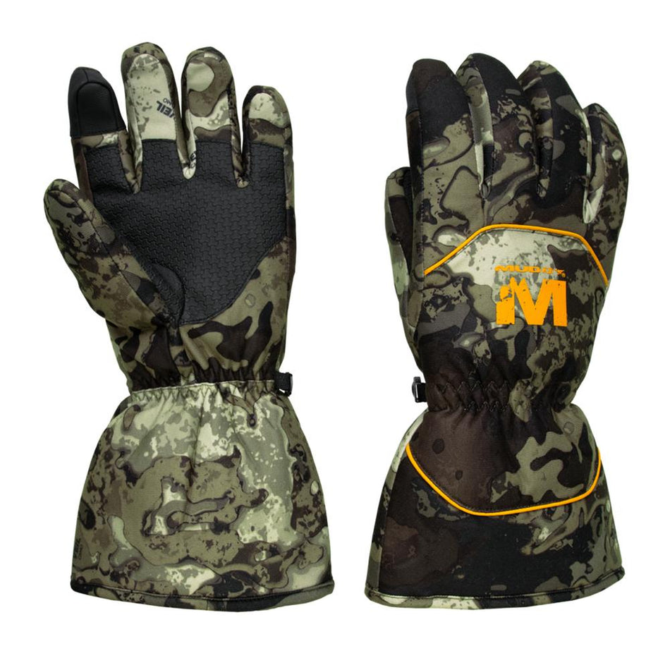 Muddy Veil Canyon Grey Waterproof Insulated Gloves Size M