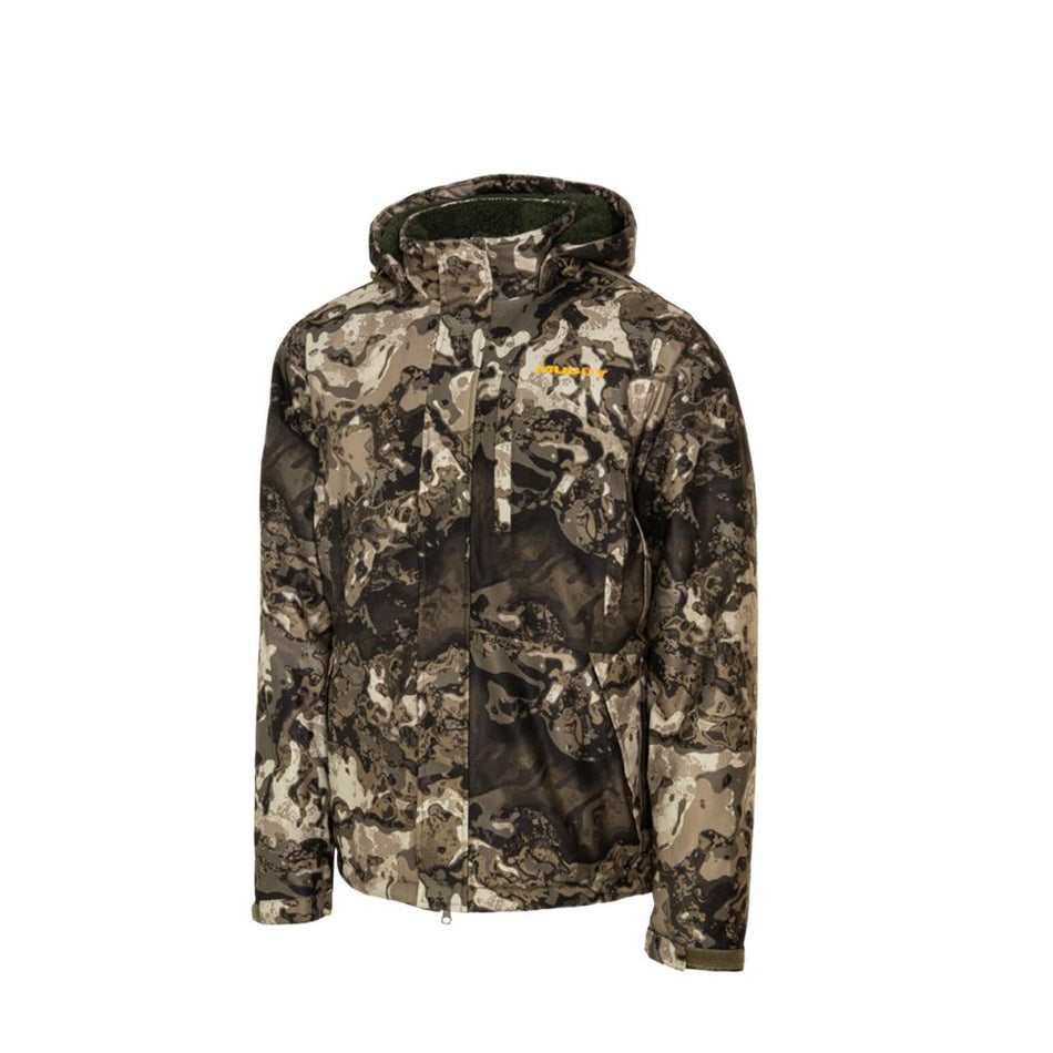 Muddy Timber Recon Extreme Waterproof Fleece Hunting Jacket Veil Canyon Grey 3XL