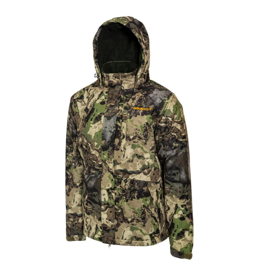 Muddy TRX Waterproof Windproof Sherpa Fleece Jacket Veil Canyon Hybrid L